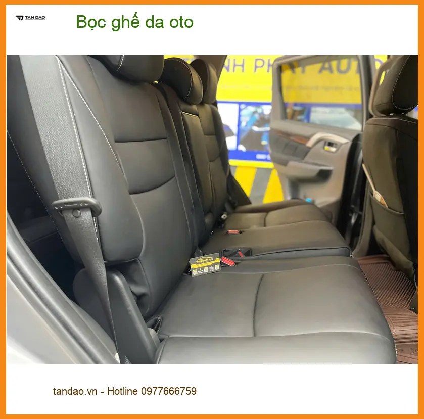 Anh Minh bọc ghế da ô tô Toyota Raize tại Quận 2 để nội thất thêm sang trọng ảnh thực tế 2