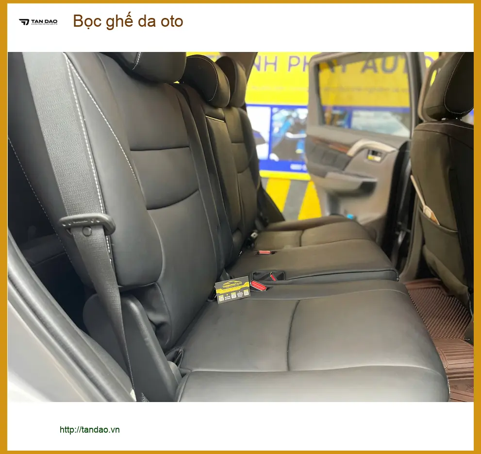 Chú Dũng bọc ghế da ô tô cho Honda CR-V tại Quận Tân Bình vì ghế zin đã cũ kỹ