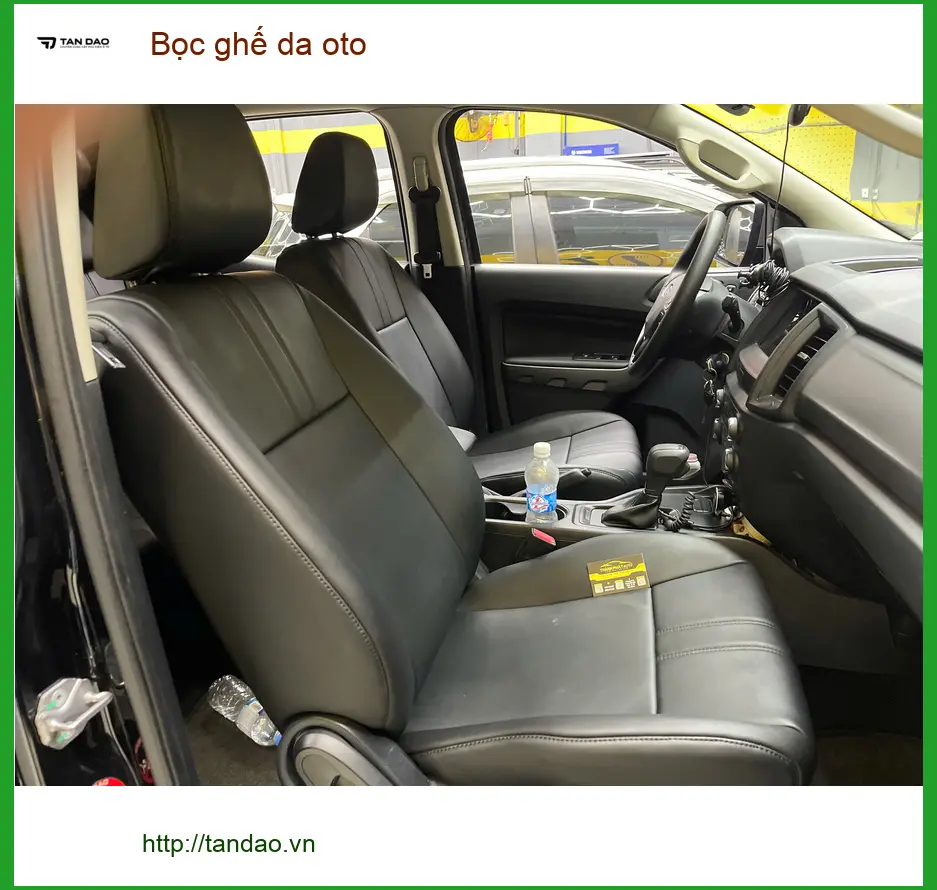 Anh Việt bọc ghế da Hyundai Accent tại Quận 9 để nâng tầm không gian nội thất ảnh thực tế 4