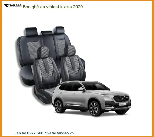 Bọc Ghế Da VinFast Lux SA 2020 - Địa Chỉ Lắp Đặt Chính Hãng TPHCM