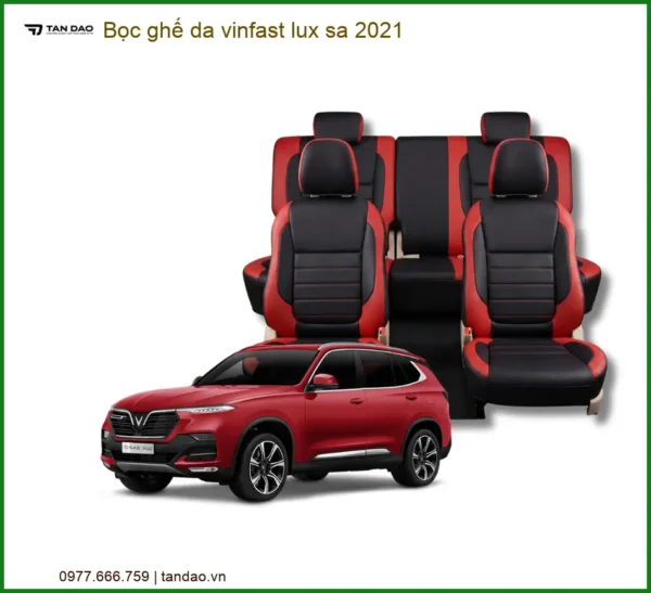 Bọc Ghế Da Cao Cấp Vinfast Lux SA 2021 - Địa Chỉ Lắp Đặt Chính Hãng TPHCM