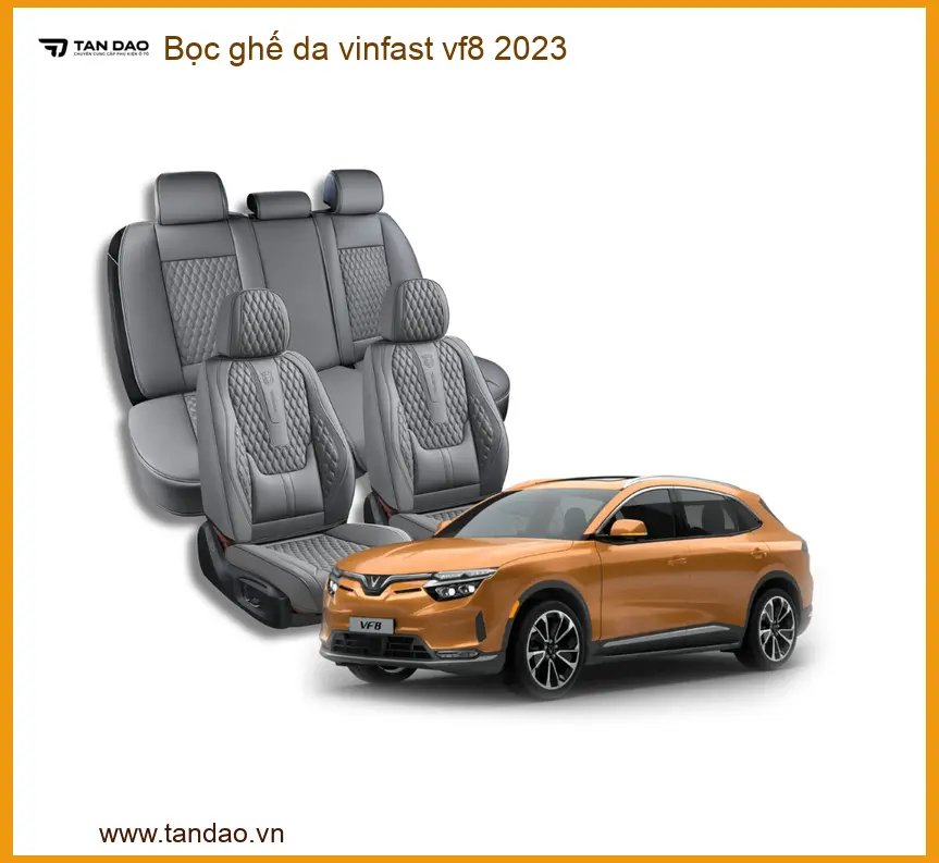 Bọc Ghế Da Vinfast VF8 2023 - Trung Tâm Lắp Đặt Uy Tín TPHCM