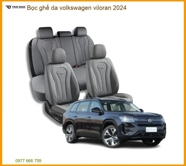 Bọc Ghế Da Volkswagen Viloran 2024 - Trung Tâm Thi Công Chính Hãng TPHCM