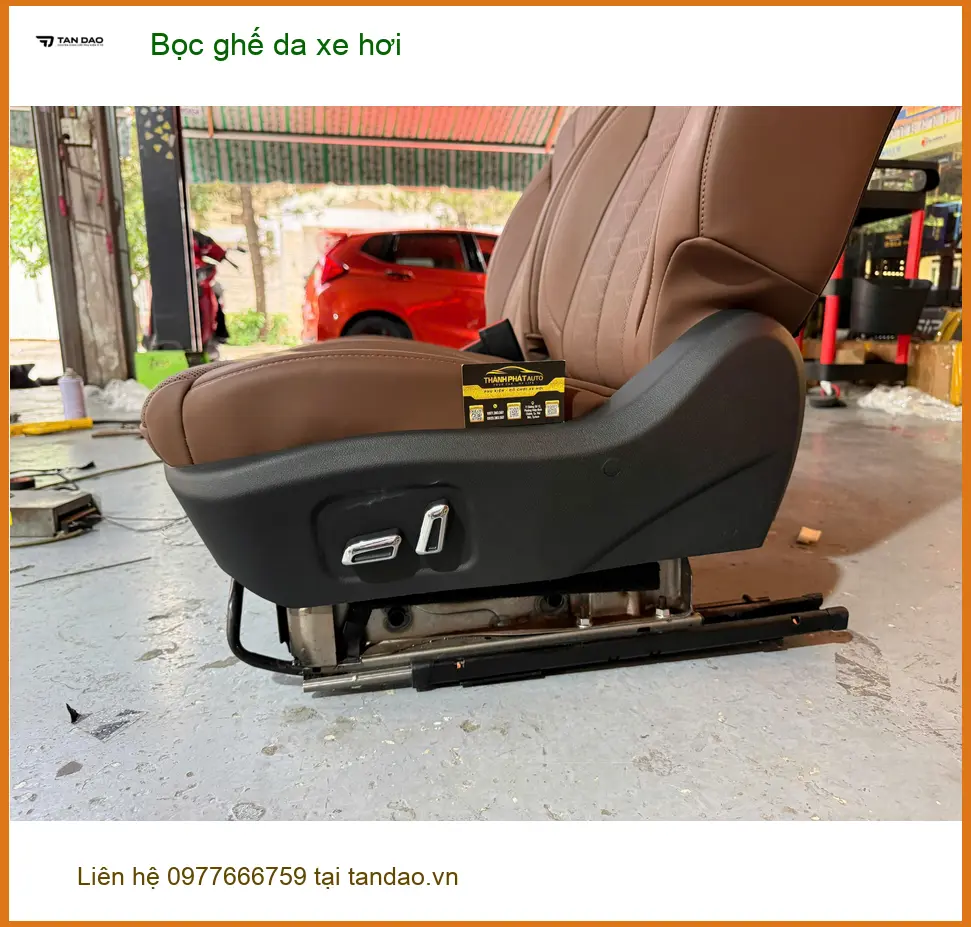 Cô Thảo bọc ghế da xe hơi Hyundai Creta ở Hóc Môn để nâng cấp nội thất ảnh thực tế 2