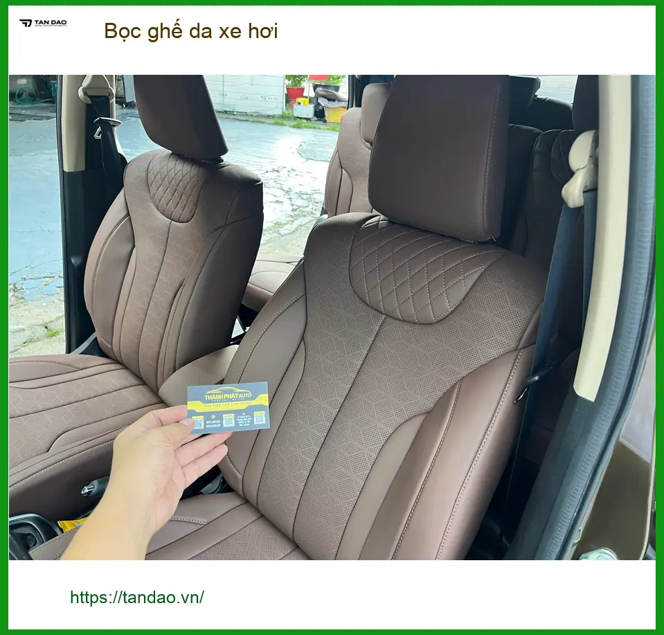 Anh Khôi bọc ghế da xe hơi cho Hyundai Accent ở Quận 2 để nâng tầm không gian lái ảnh thực tế 3