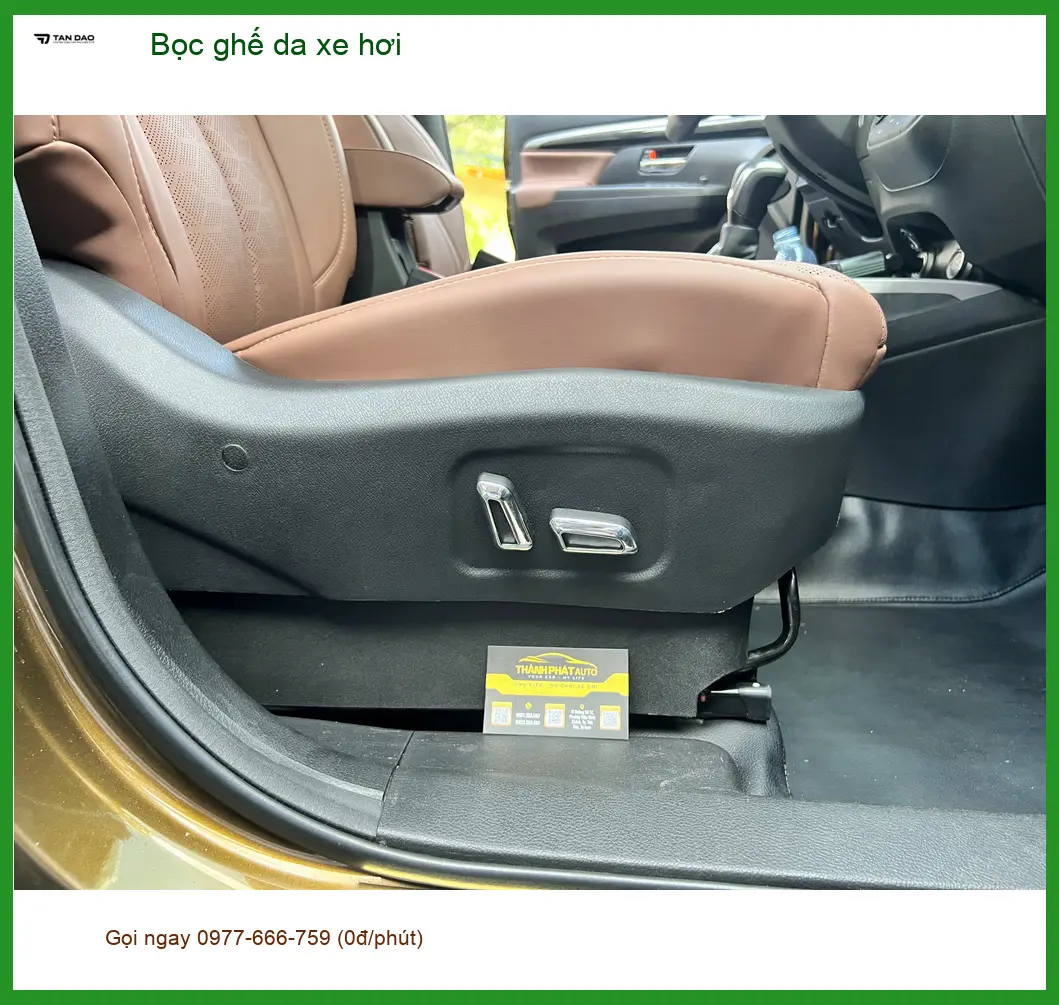 Anh Cường bọc ghế da xe hơi Honda Civic tại Quận Thủ Đức vì ghế cũ. ảnh thực tế 2