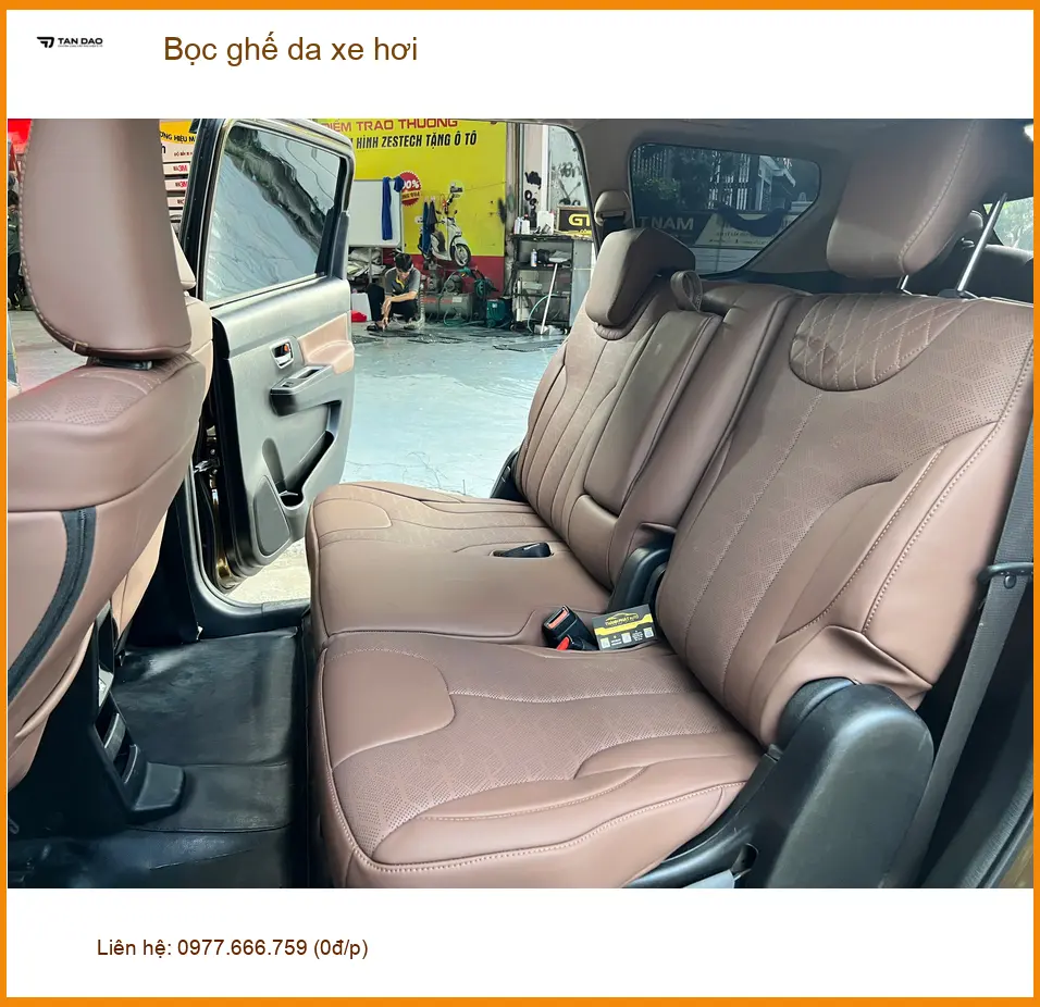Anh Cường bọc ghế da xe hơi Honda Civic tại Quận Thủ Đức vì ghế cũ. ảnh thực tế 3