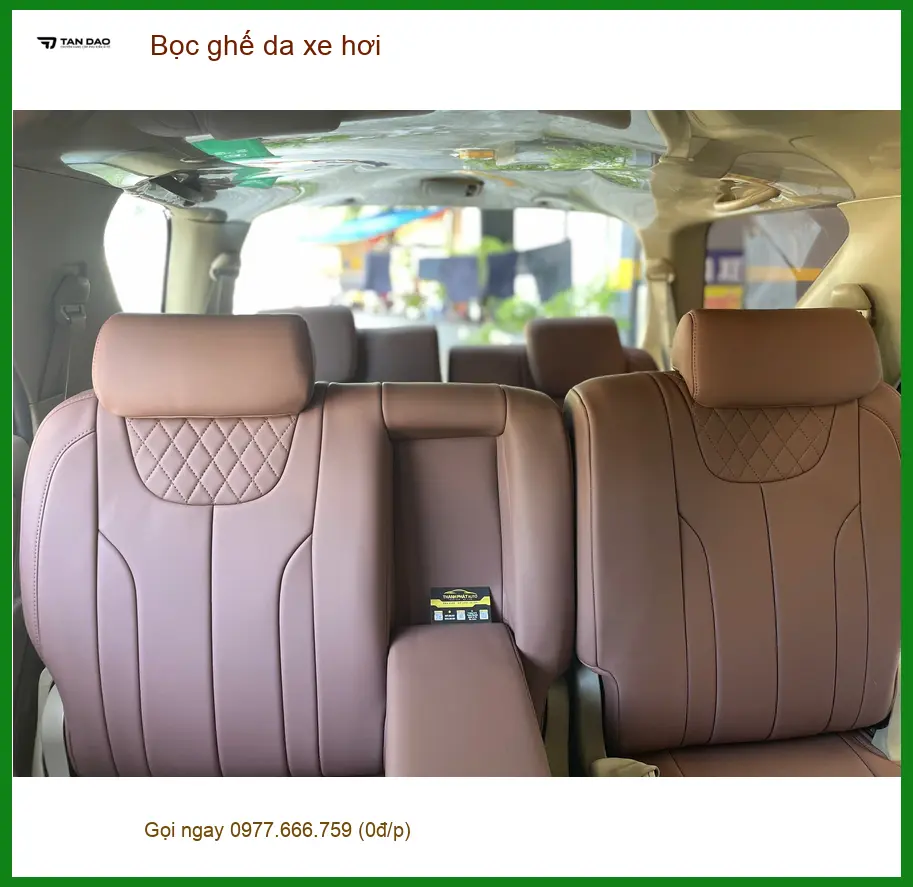 Chú An bọc ghế da xe hơi Hyundai Accent tại Hóc Môn để thay đổi diện mạo nội thất xe ảnh thực tế 2