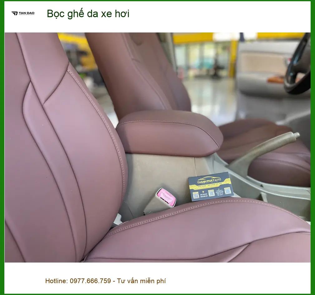 Chú An bọc ghế da xe hơi Hyundai Accent tại Hóc Môn để thay đổi diện mạo nội thất xe ảnh thực tế 5