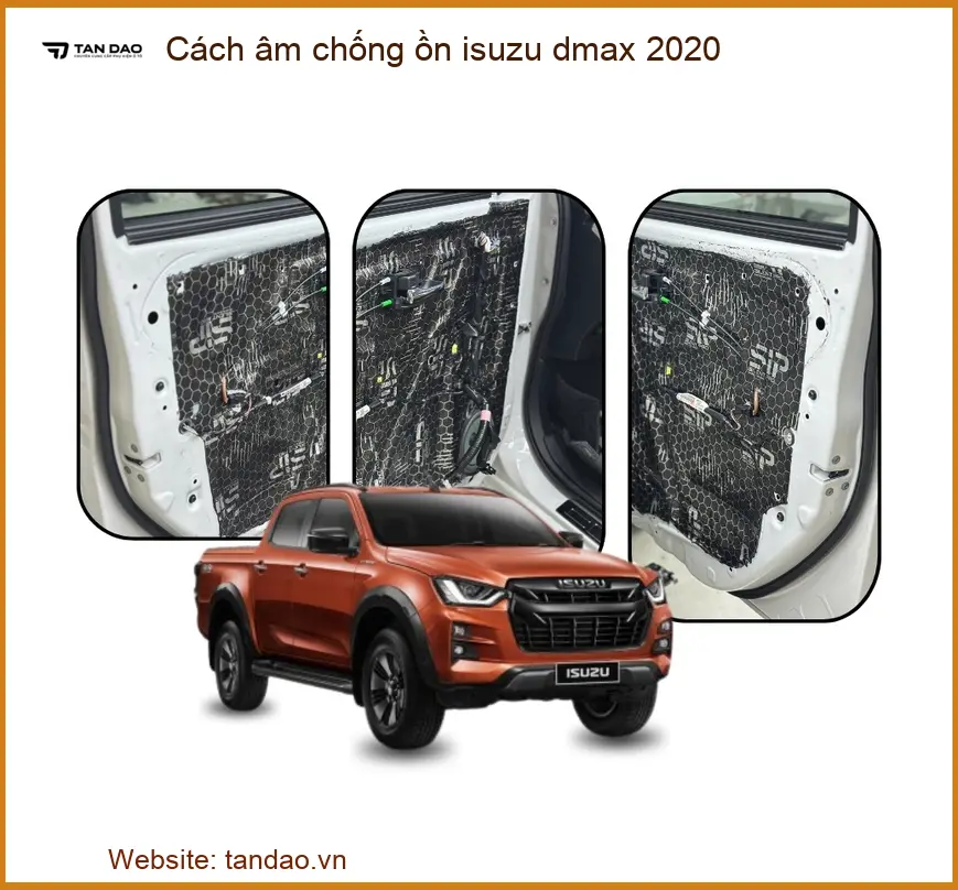 Cách Âm Chống Ồn Isuzu Dmax 2020 - Trung Tâm Lắp Đặt Uy Tín TPHCM