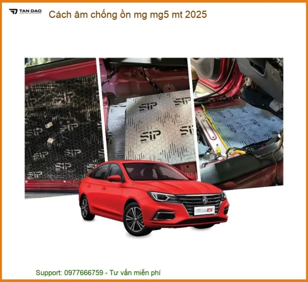 Cách Âm Chống Ồn MG MG5 MT 2025 - Trung Tâm Lắp Đặt Uy Tín TPHCM