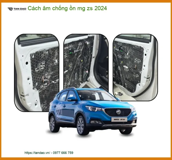 Cách Âm Chống Ồn Xe MG ZS 2024 Cao Cấp - Trung Tâm Lắp Đặt Uy Tín Giá Tốt Tại TPHCM