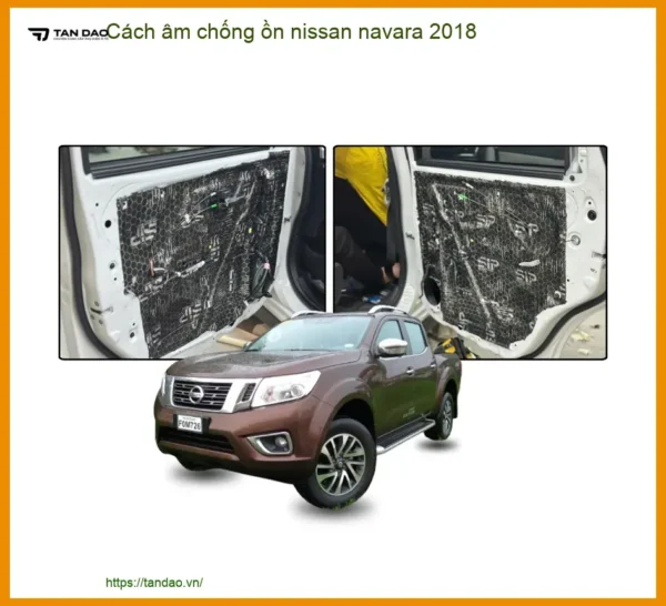 Cách Âm Chống Ồn Nissan Navara 2018 - Địa Chỉ Lắp Đặt Uy Tín TPHCM