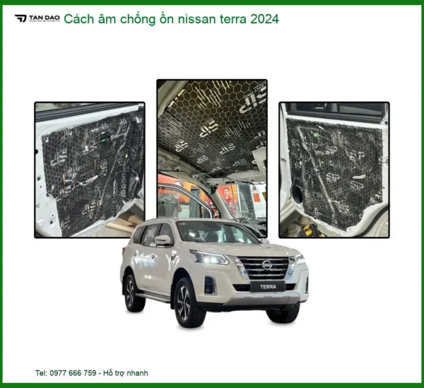 Cách Âm Chống Ồn Nissan Terra 2024 - Trung Tâm Gắn Uy Tín Giá Tốt TPHCM