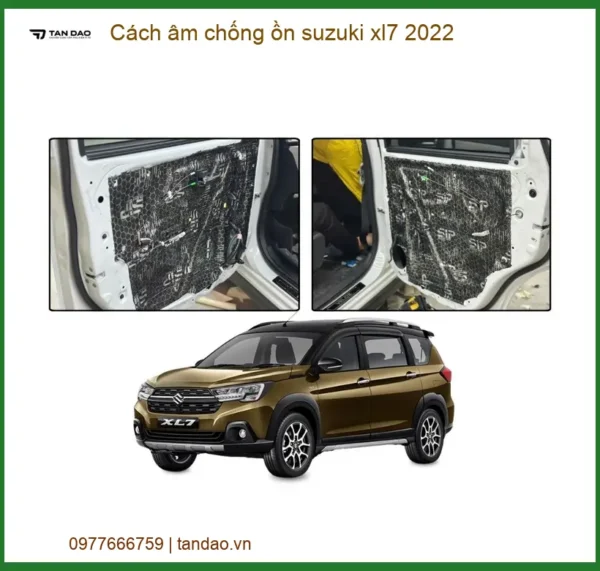 Cách âm chống ồn Suzuki XL7 2022 - Trung Tâm Lắp Đặt Uy Tín TPHCM