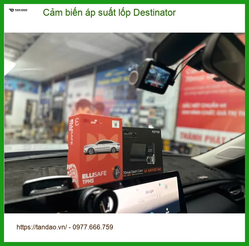 Anh Khang lắp cảm biến áp suất lốp Destinator cho Kia K3 tại Quận Tân Phú ảnh thực tế 2