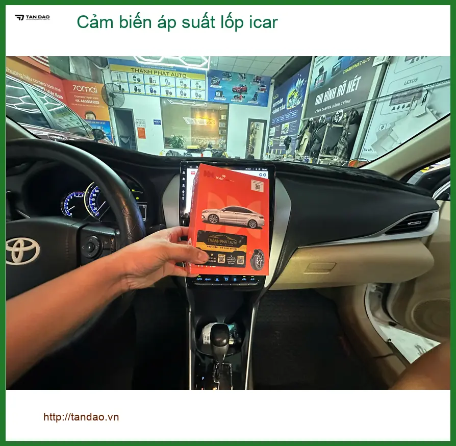 Lắp Cảm Biến Áp Suất Lốp ICAR Cho Xe Anh Khang Ở Quận Bình Thạnh ảnh thực tế 4
