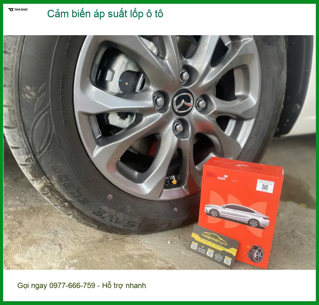 Bác Lập lắp cảm biến áp suất lốp ô tô cho Hyundai Accent tại Quận 11 vì hay đi đường dài