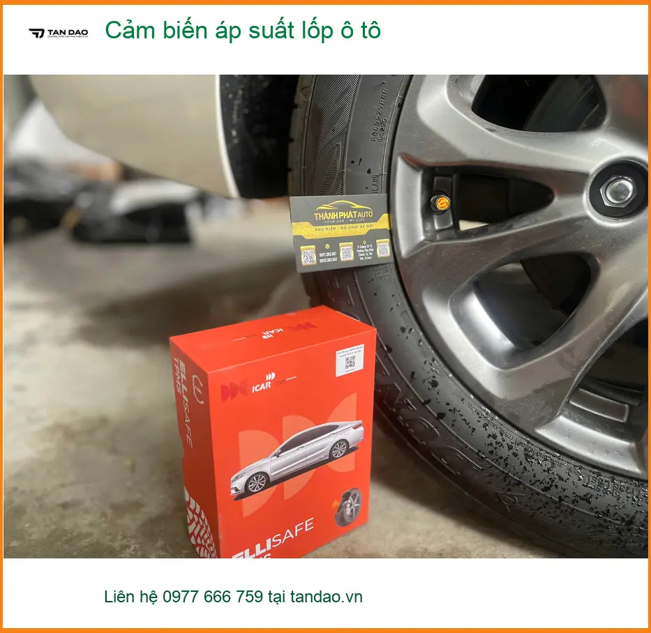 Anh Duy lắp cảm biến áp suất lốp ô tô cho Kia Sorento ở Quận 3 ảnh thực tế 2