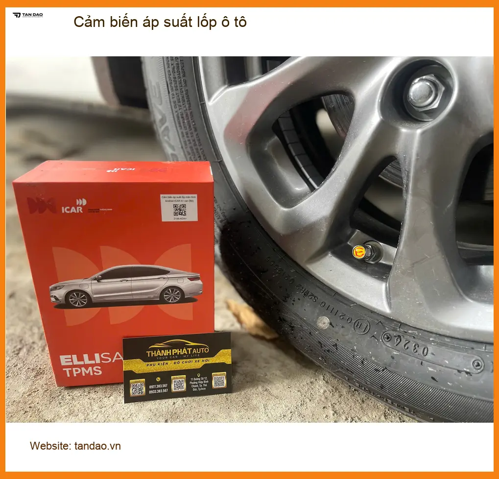 Bác Lập lắp cảm biến áp suất lốp ô tô cho Hyundai Accent tại Quận 11 vì hay đi đường dài ảnh thực tế 3