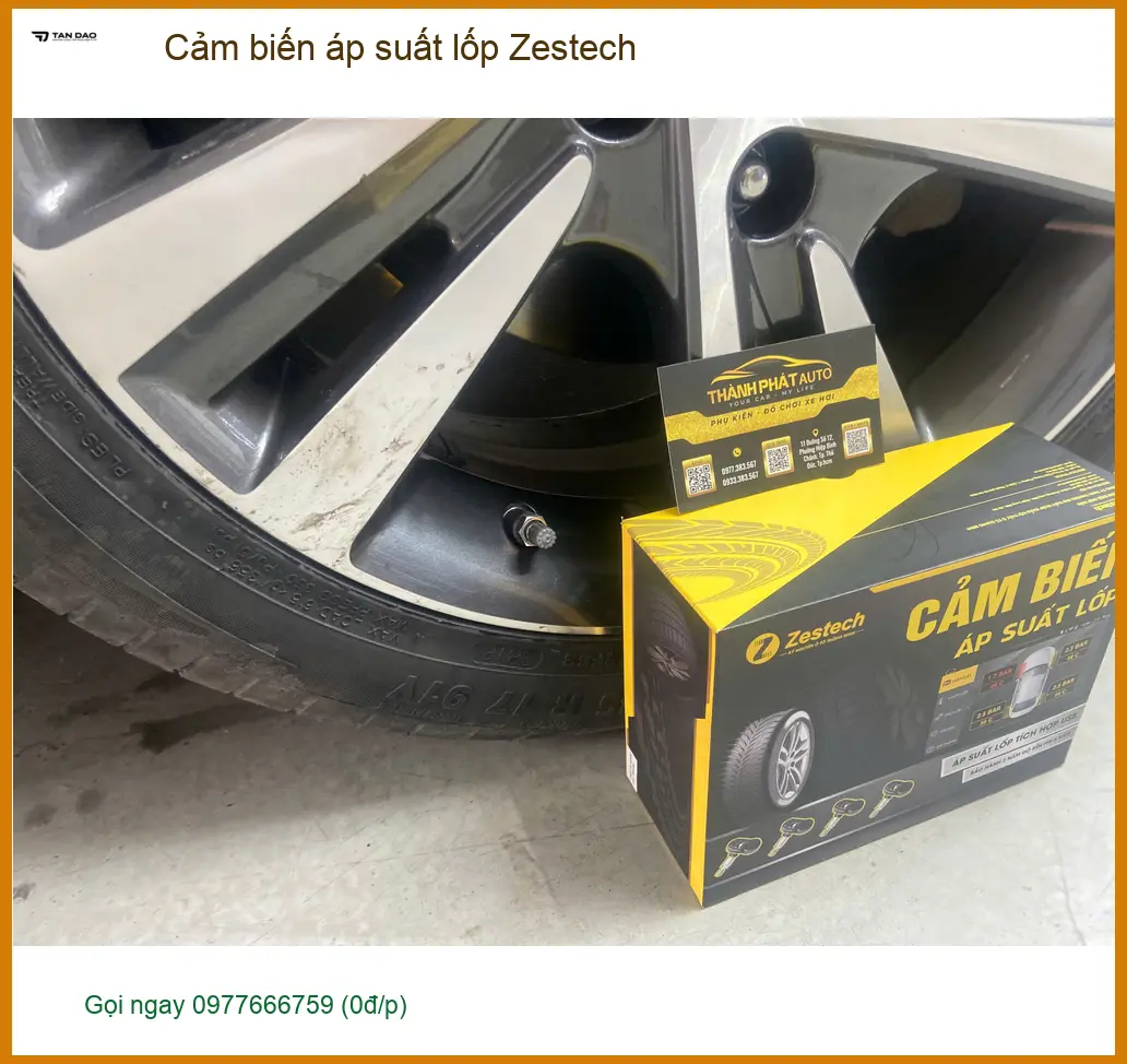 Anh Đạt lắp cảm biến áp suất lốp Zestech cho Honda CR-V tại Quận 2 ảnh thực tế 2
