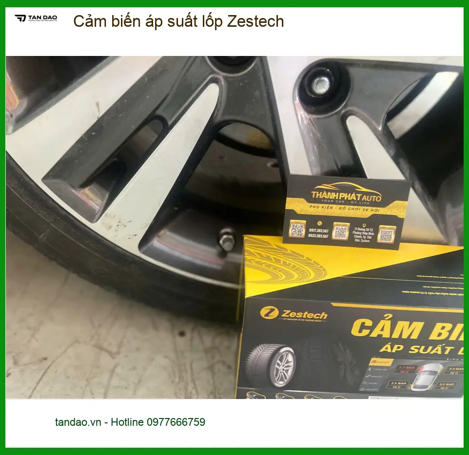 Anh Duy lắp Cảm biến áp suất lốp Zestech Quận 9 cho Hyundai Accent ảnh thực tế 3