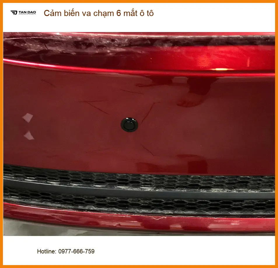 Cô Hạnh lắp cảm biến va chạm 6 mắt ô tô Honda CR-V tại Quận 9 ảnh thực tế 5