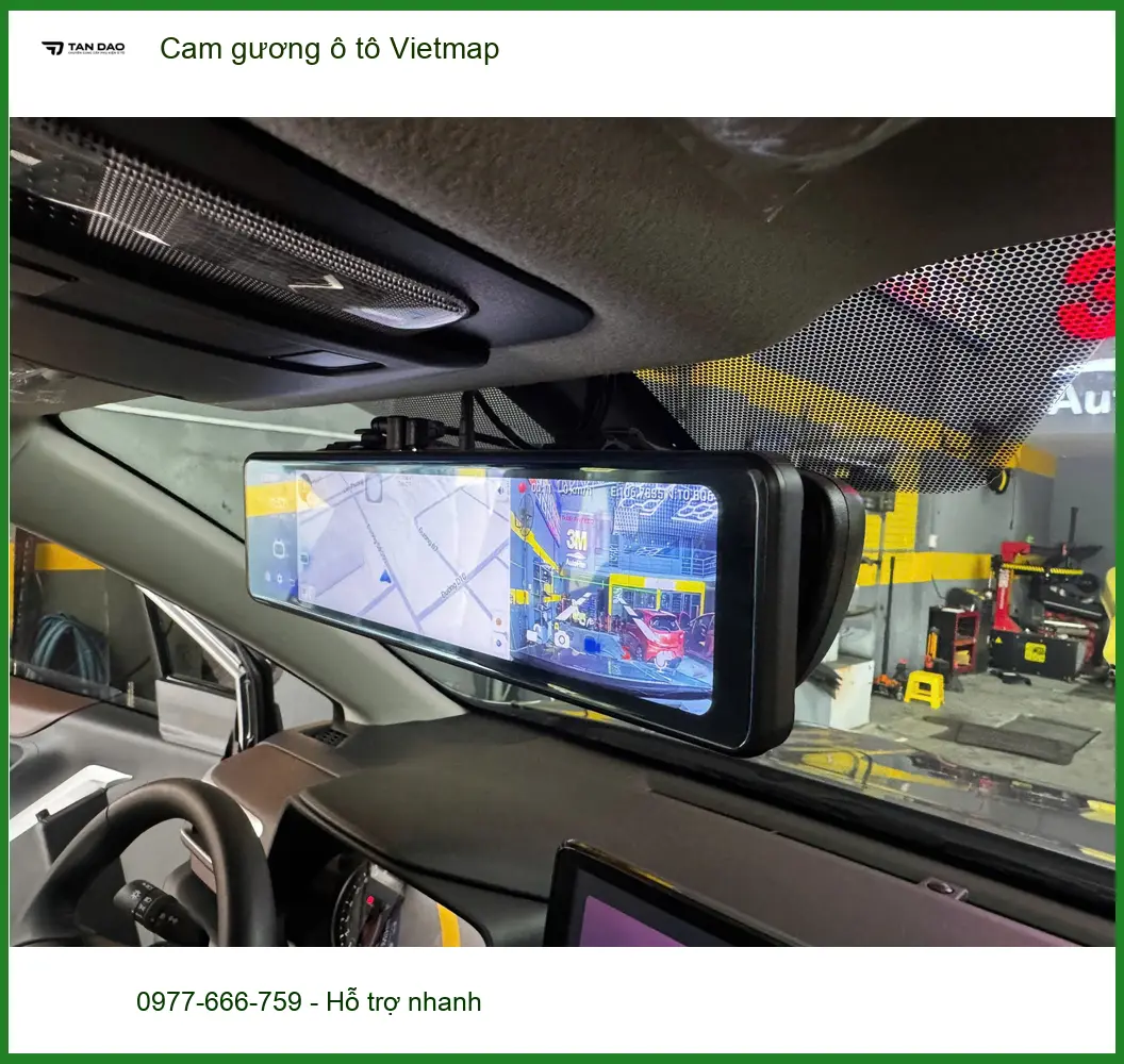 Anh Long lắp Cam gương Vietmap cho Civic tại Gò Vấp uy tín ảnh thực tế 2