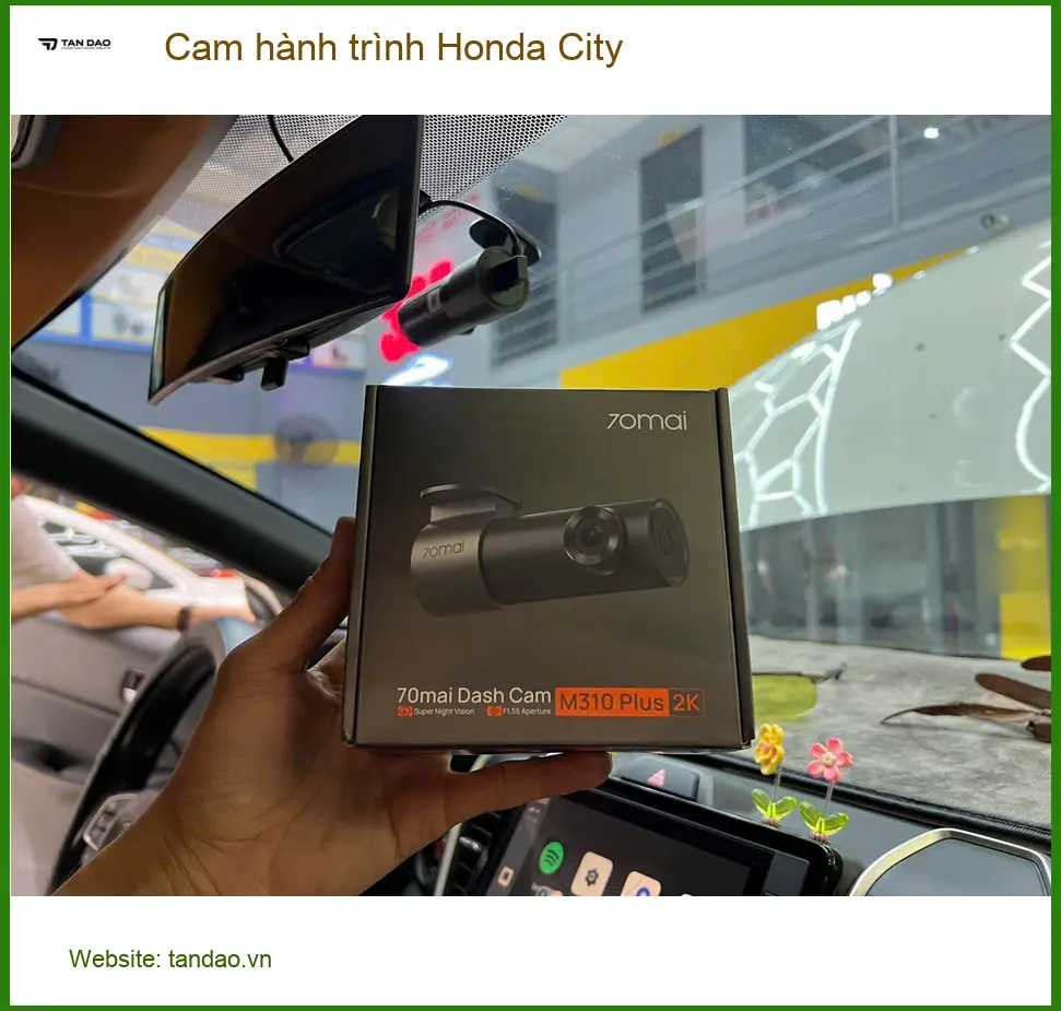 Bác Minh lắp cam hành trình Honda City Quận 12 để an tâm hơn trên mọi nẻo đường ảnh thực tế 3