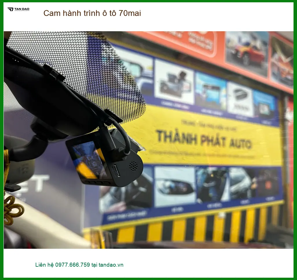 Anh Quân lắp cam hành trình 70mai cho Mitsubishi Xpander tại Quận 12. ảnh thực tế 4