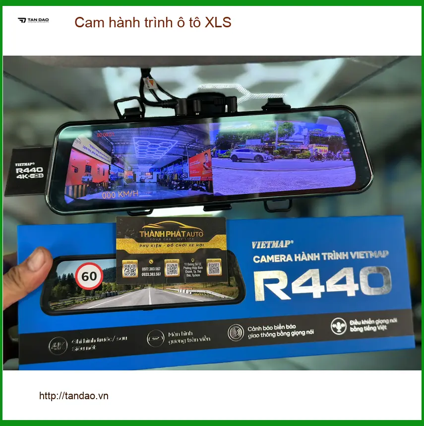 Anh Huy lắp cam hành trình ô tô XLS cho Hyundai Accent tại Quận Tân Phú ảnh thực tế 2