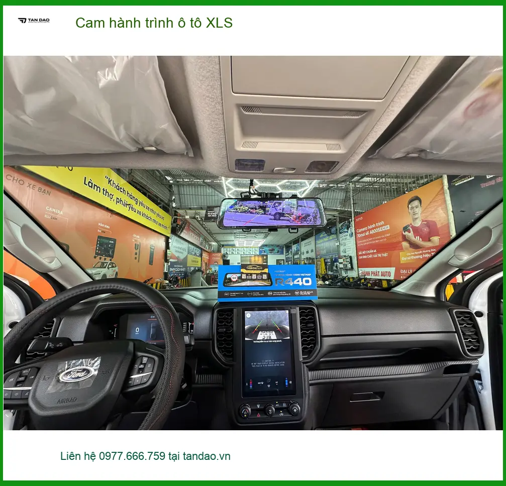 Anh Huy lắp cam hành trình ô tô XLS cho Hyundai Accent tại Quận Tân Phú ảnh thực tế 3