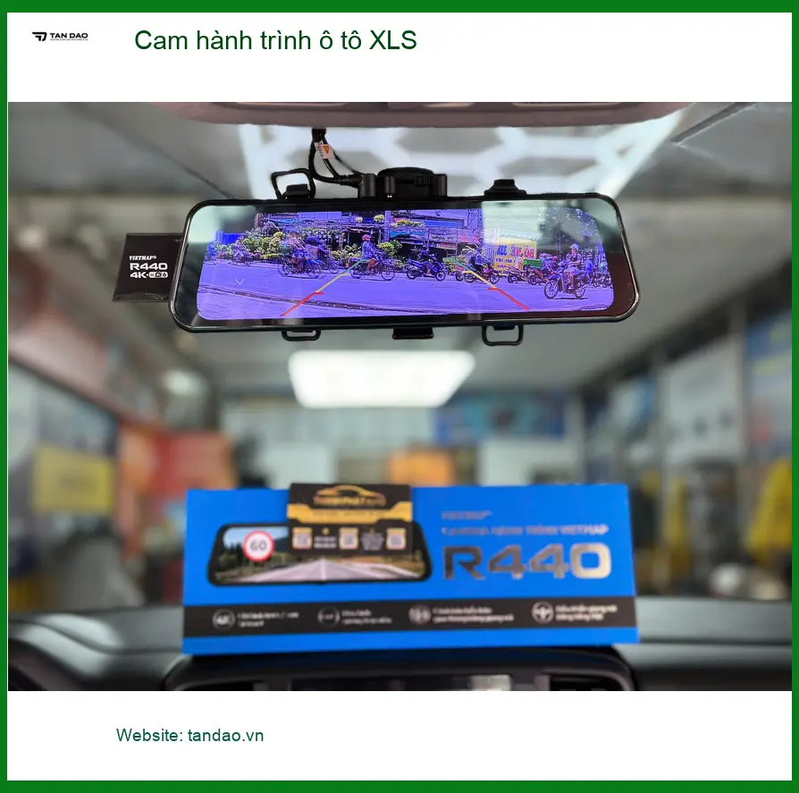 Anh Huy lắp cam hành trình ô tô XLS cho Hyundai Accent tại Quận Tân Phú ảnh thực tế 4