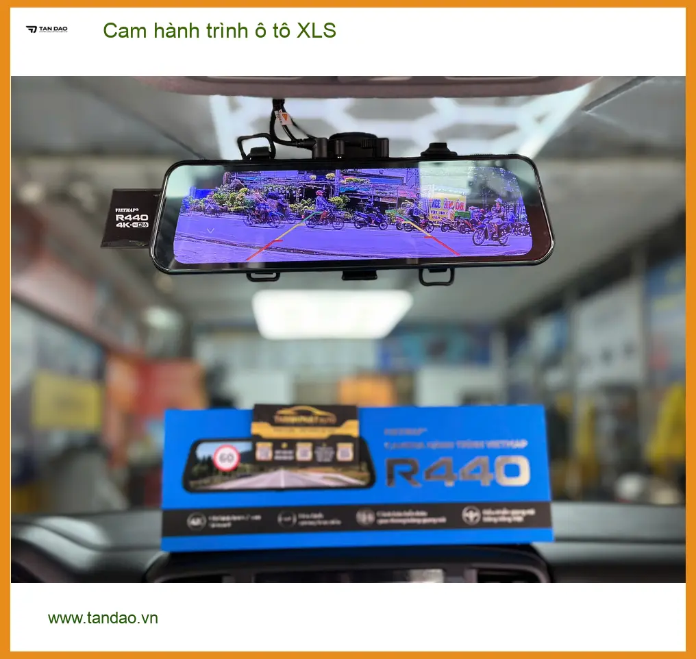 Chú Đông lắp cam hành trình ô tô XLS cho Hyundai Accent tại Quận 9 ảnh thực tế 3