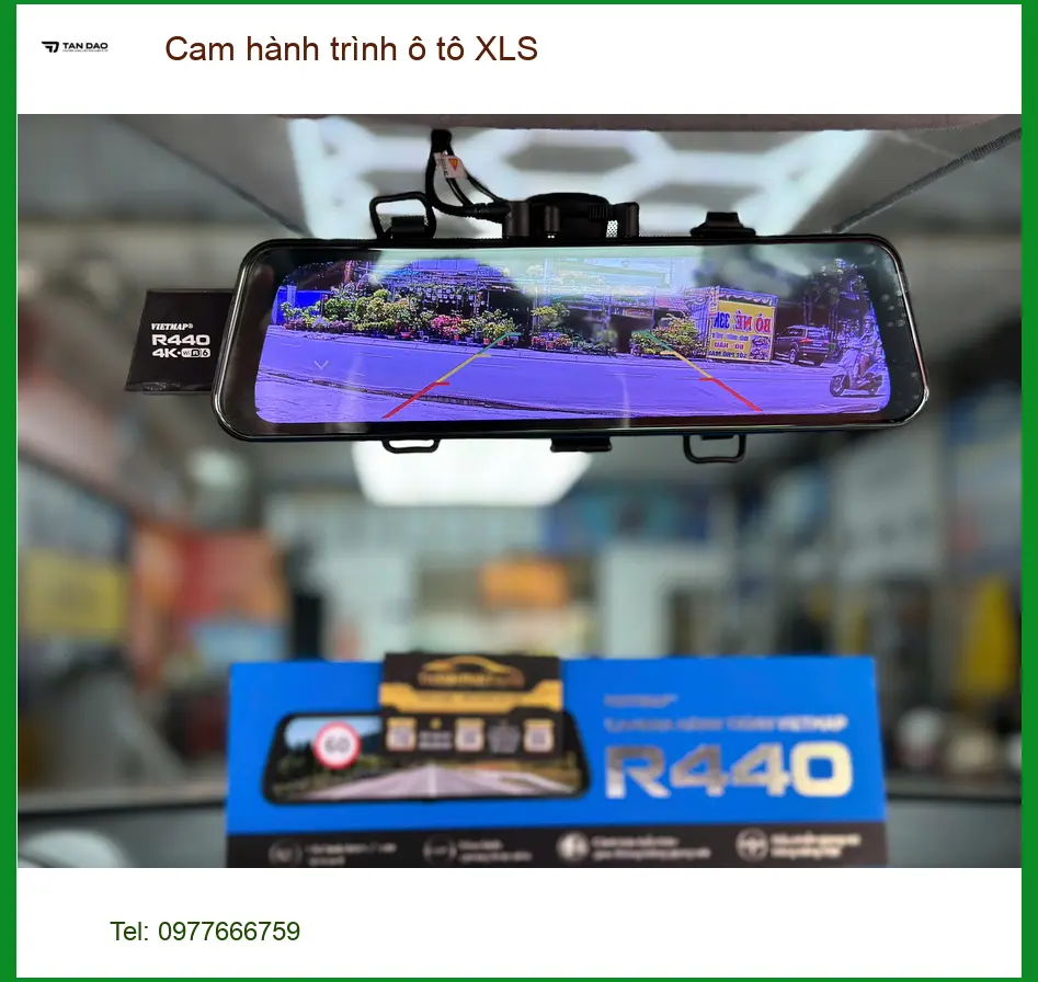 Chú Đông lắp cam hành trình ô tô XLS cho Hyundai Accent tại Quận 9 ảnh thực tế 4