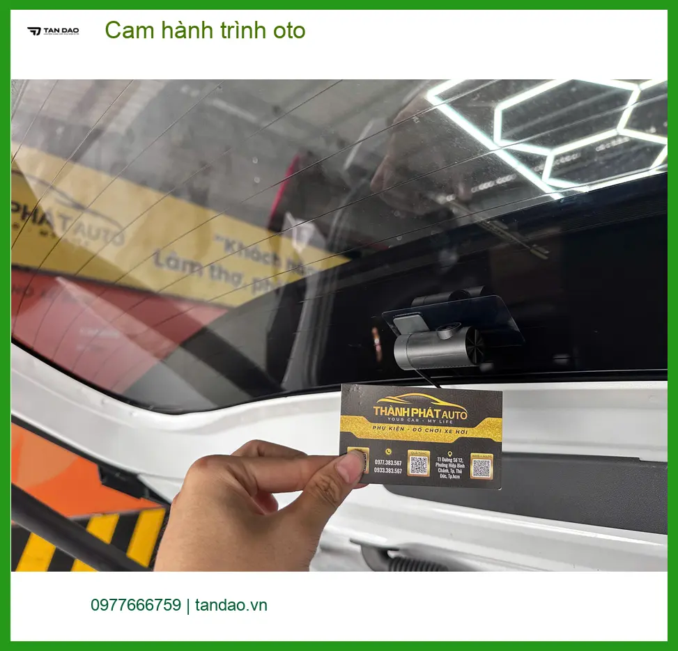 Anh Lộc lắp cam hành trình ô tô cho Hyundai Accent tại Quận 2 ảnh thực tế 2