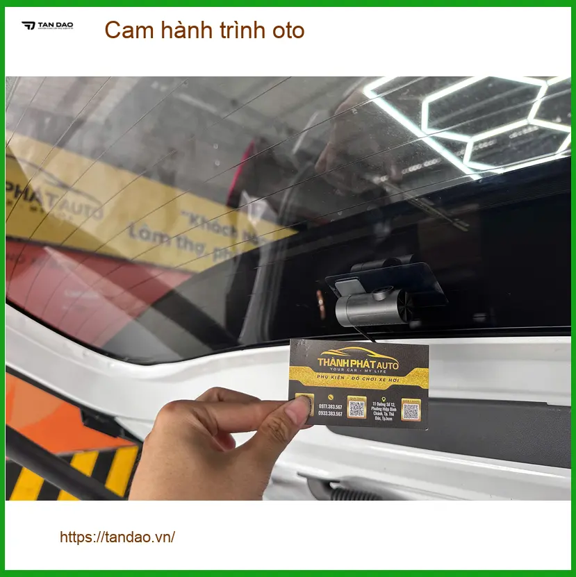 Anh Quang lắp cam hành trình ô tô Mazda CX-5 tại Quận 12 để ghi lại hành trình rõ nét ảnh thực tế 2