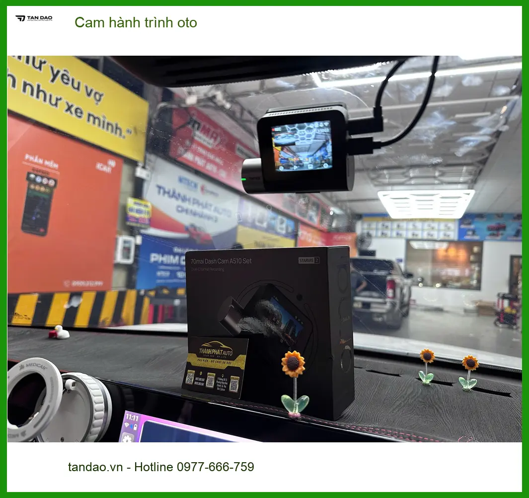 Anh Quang lắp cam hành trình ô tô Mazda CX-5 tại Quận 12 để ghi lại hành trình rõ nét ảnh thực tế 4