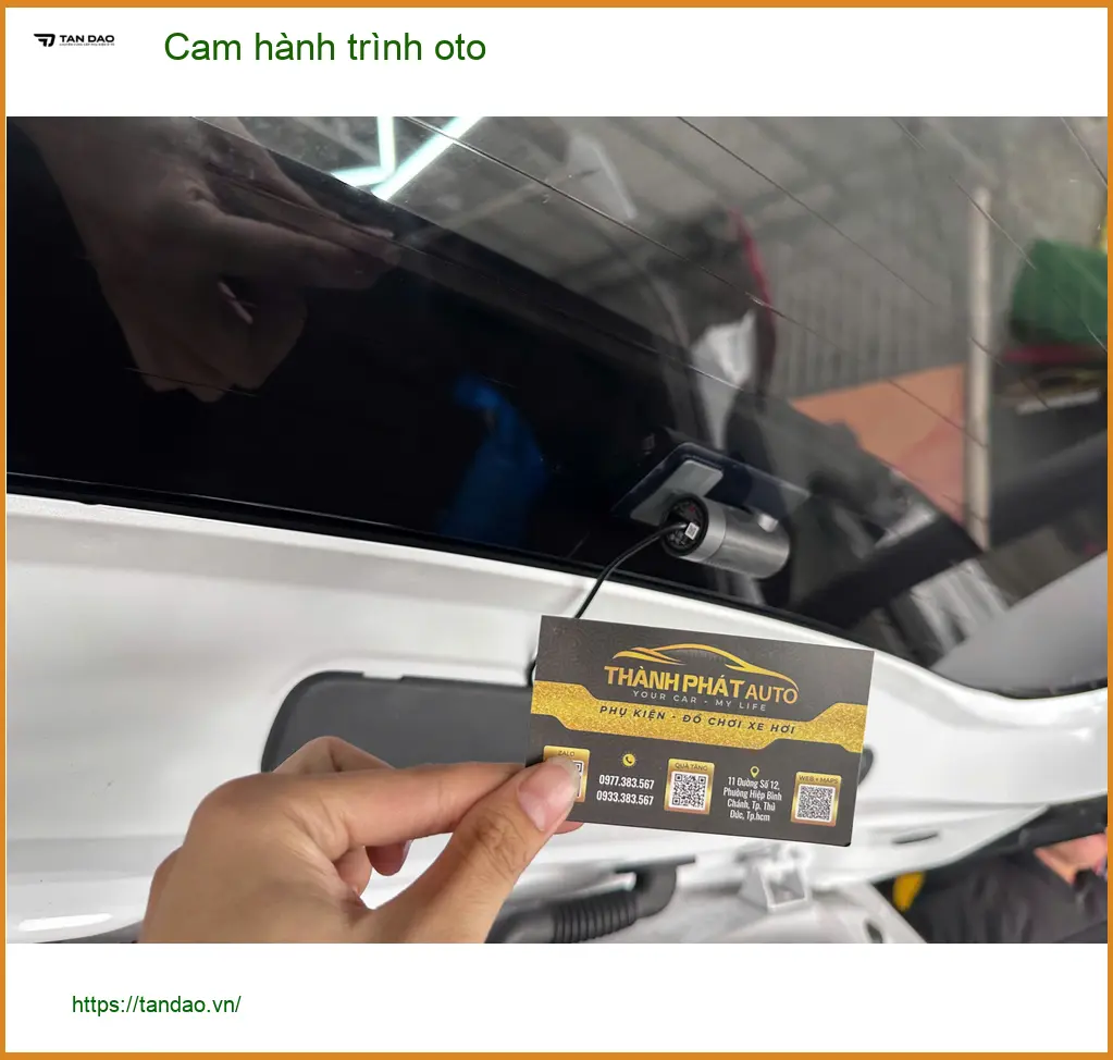 Anh Quang lắp cam hành trình ô tô Mazda CX-5 tại Quận 12 để ghi lại hành trình rõ nét ảnh thực tế 5