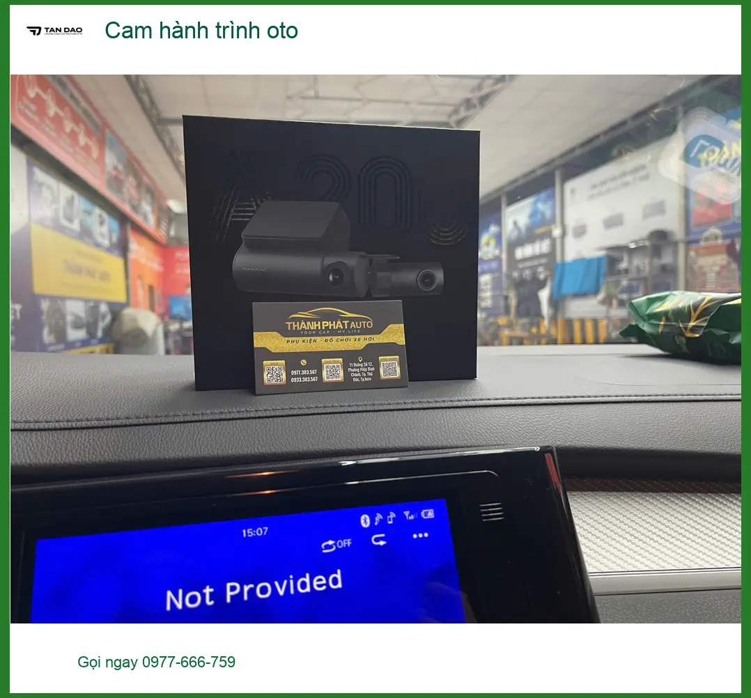 Chị Thanh lắp Cam hành trình ô tô cho Hyundai Kona tại Quận Phú Nhuận uy tín ảnh thực tế 3