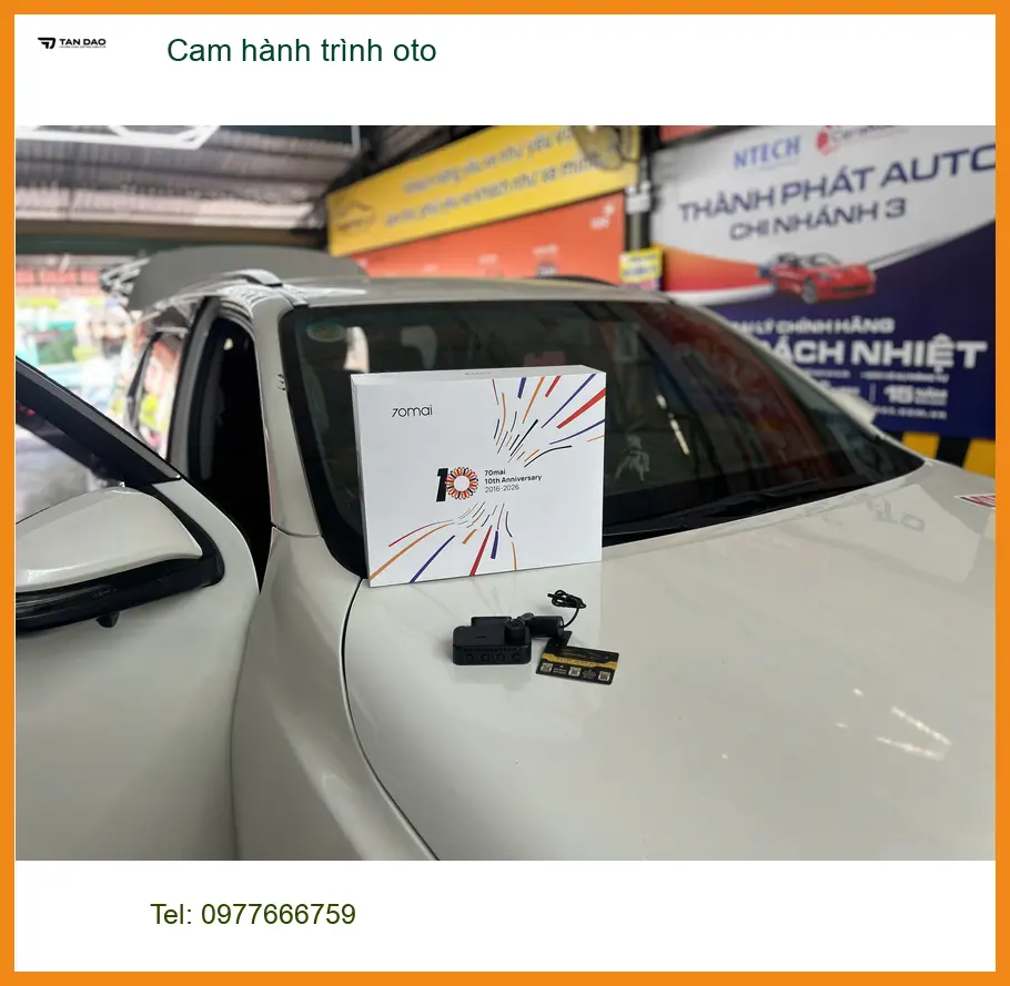 Anh Tấn lắp Cam hành trình oto Hyundai Accent tại Quận Thủ Đức để ghi lại mọi hành trình ảnh thực tế 3