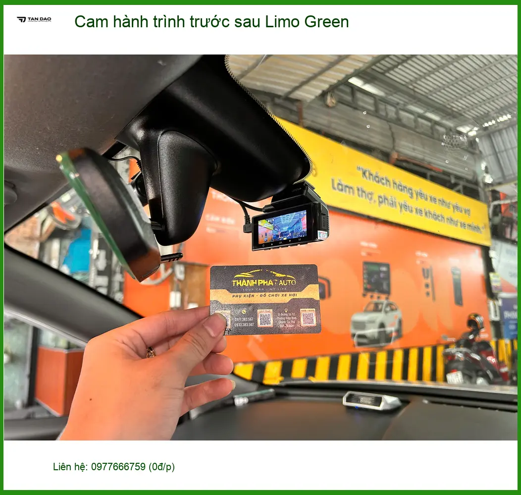 Anh Khải lắp camera hành trình trước sau Limo Green cho Accent ở Thủ Đức ảnh thực tế 2