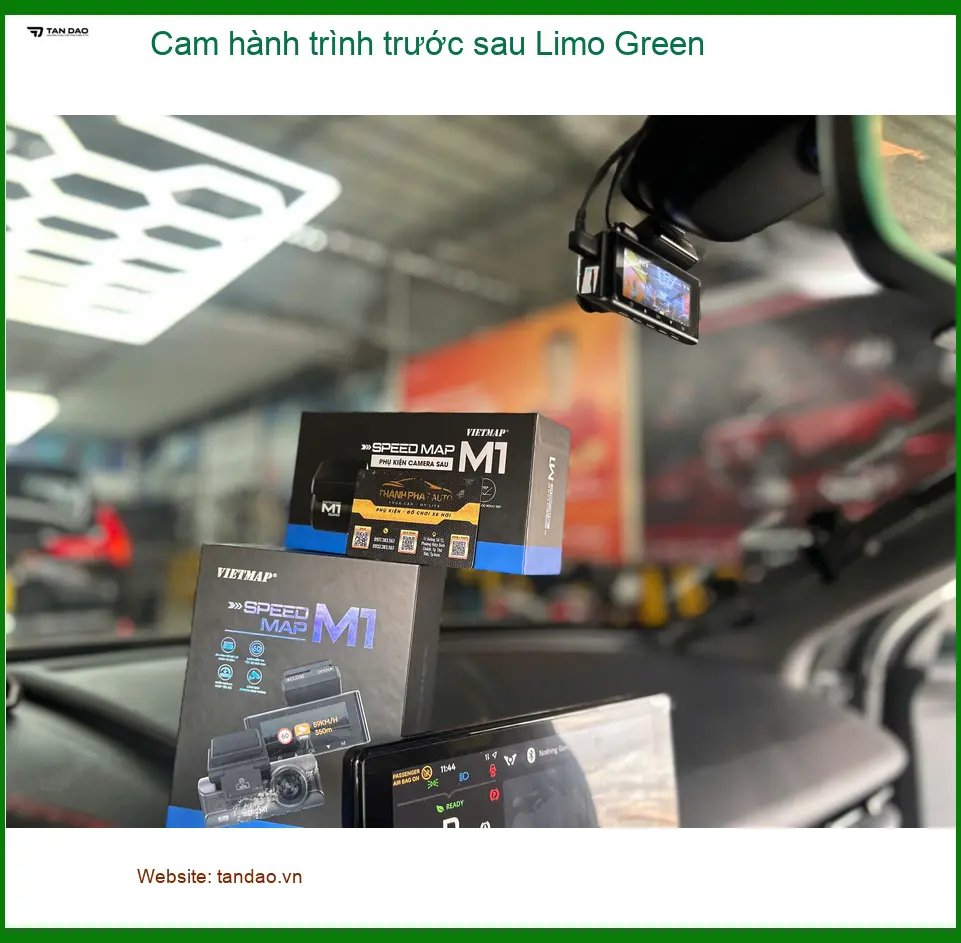 Anh Khôi gắn cam hành trình trước sau Limo Green cho Honda CRV ở Quận 2 ảnh thực tế 4