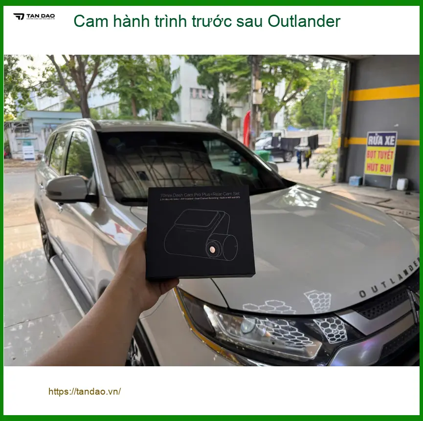 Anh Khải lắp cam hành trình trước sau Outlander Quận 6 an tâm mọi hành trình ảnh thực tế 5