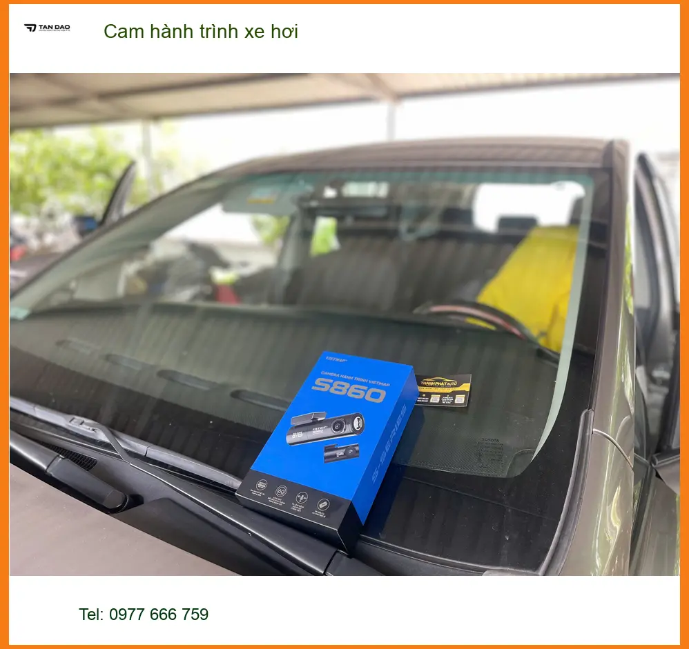 Chú Cường lắp cam hành trình Hyundai Santa Fe tại Quận 11 đảm bảo an toàn ảnh thực tế 2