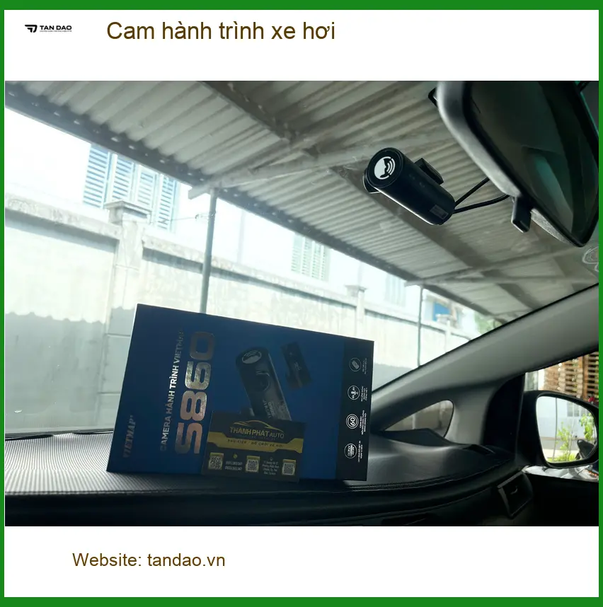 Chú Cường lắp cam hành trình Hyundai Santa Fe tại Quận 11 đảm bảo an toàn ảnh thực tế 3