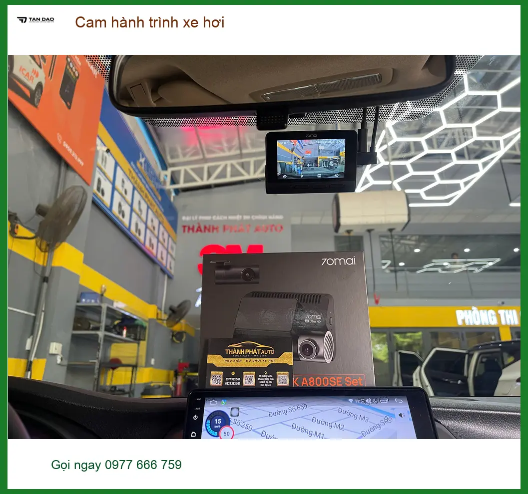 Anh Cường lắp cam hành trình xe hơi Hyundai Creta tại Bình Chánh để an tâm hơn khi lưu thông