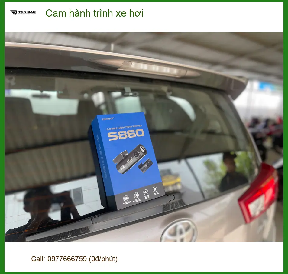 Anh Vĩnh lắp cam hành trình Hyundai Santa Fe ở Cần Giờ để ghi lại hành trình rõ nét