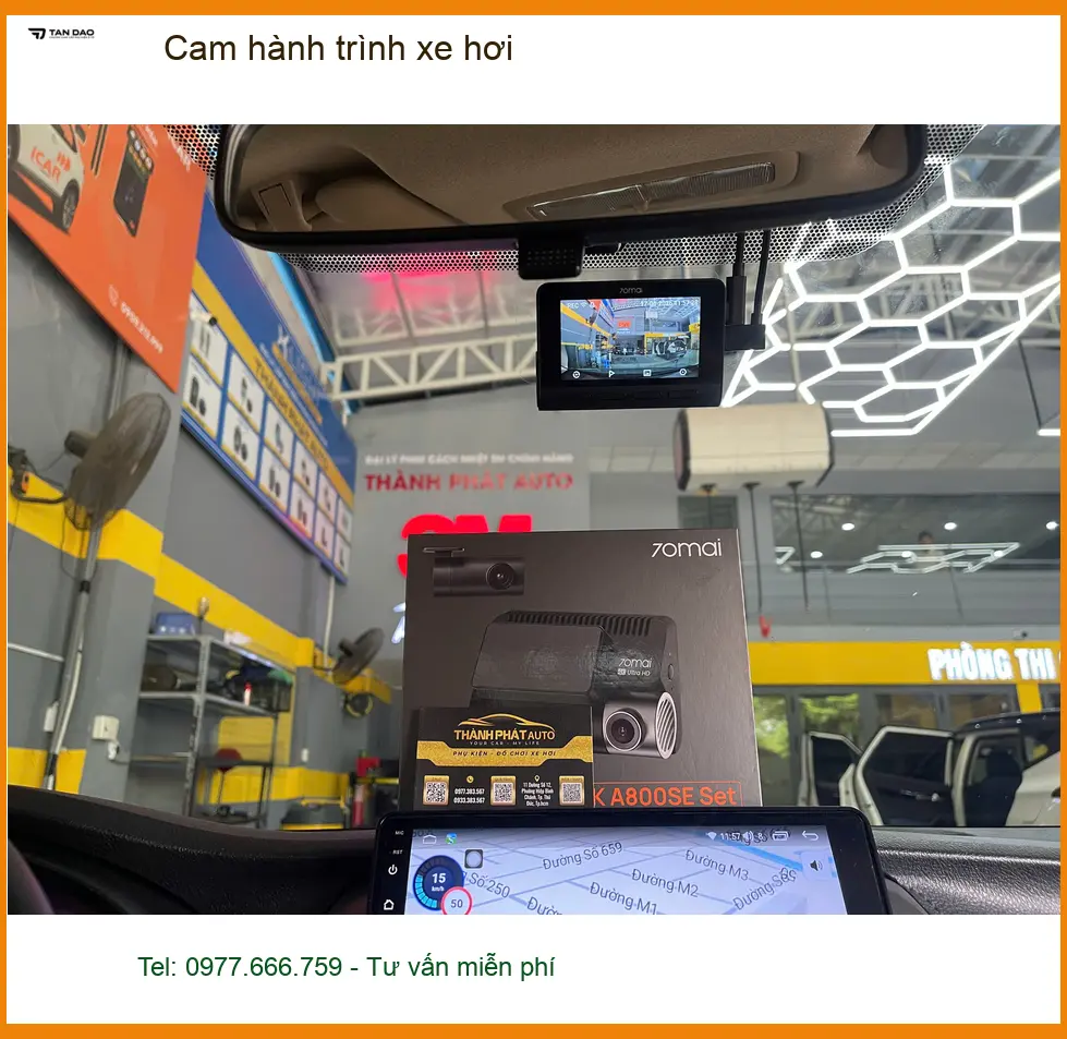Chị Lan Anh lắp Cam hành trình xe hơi cho Suzuki XL7 tại Quận Phú Nhuận ảnh thực tế 2