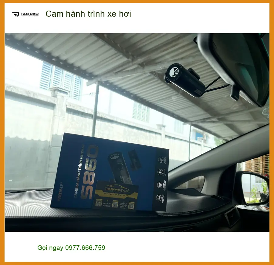 Chú Ba lắp cam hành trình xe hơi cho Toyota Raize tại Quận Phú Nhuận để có bằng chứng rõ ràng ảnh thực tế 2